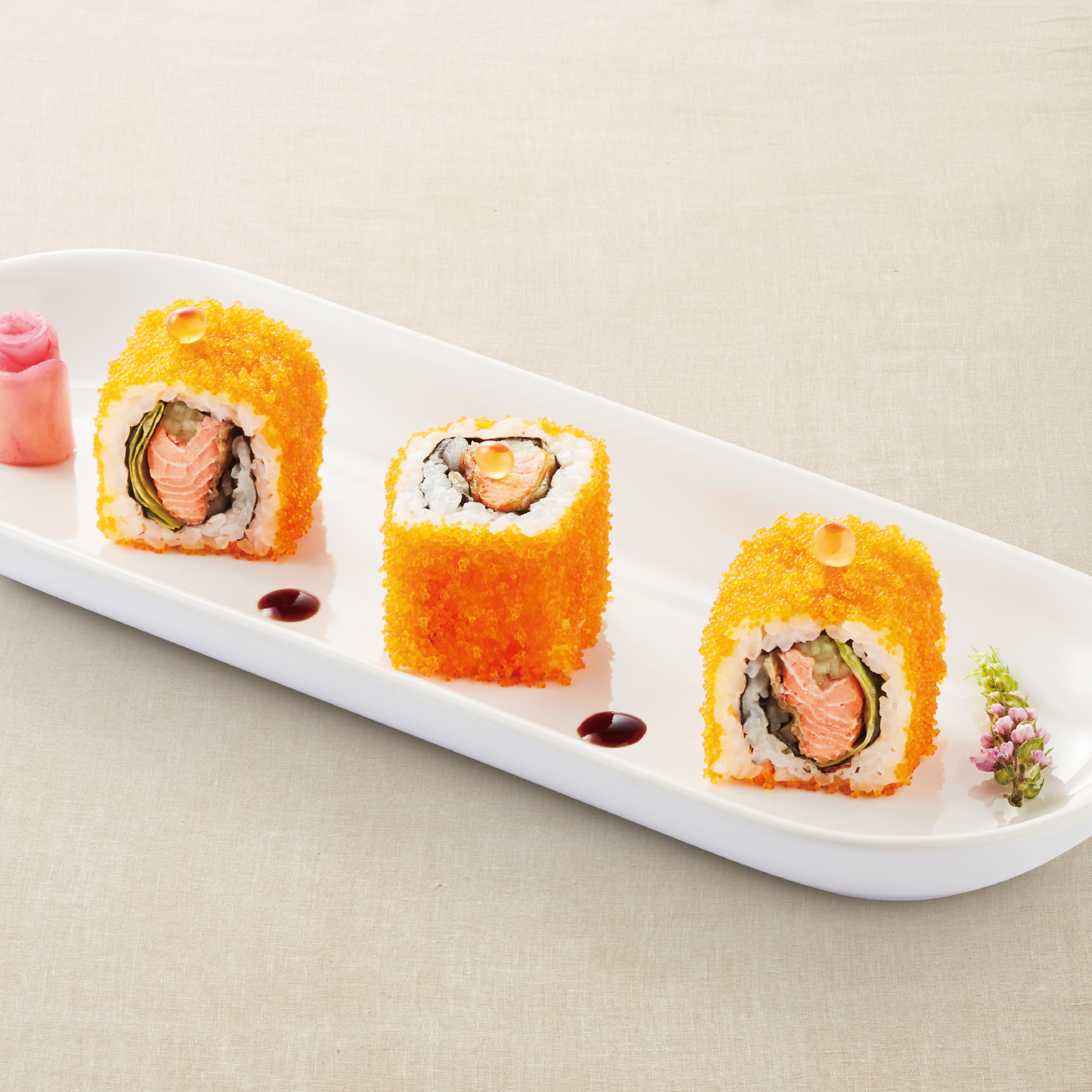 Salmon Teriyaki Roll