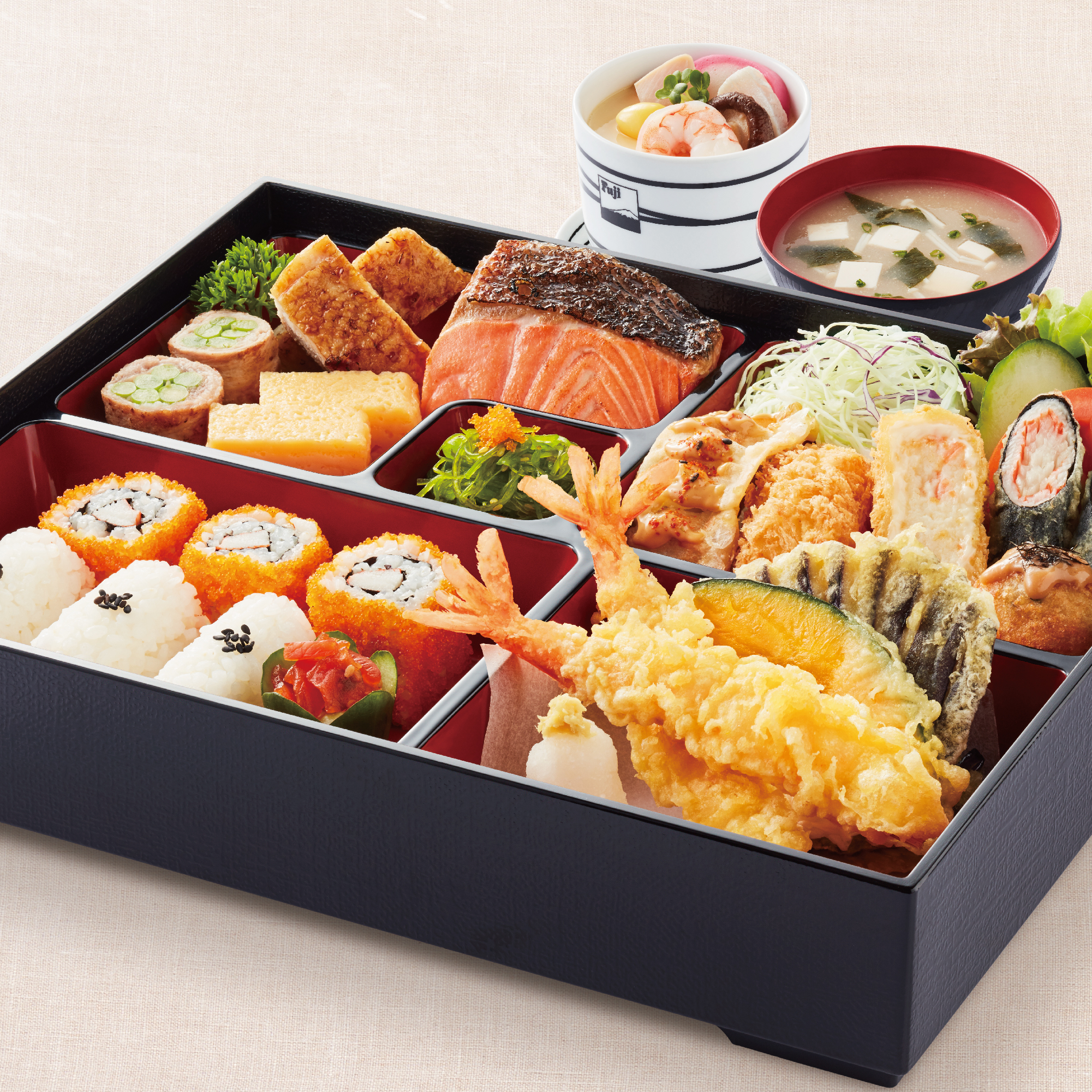 Fuji Bento Tempura Set with Chawan Mushi