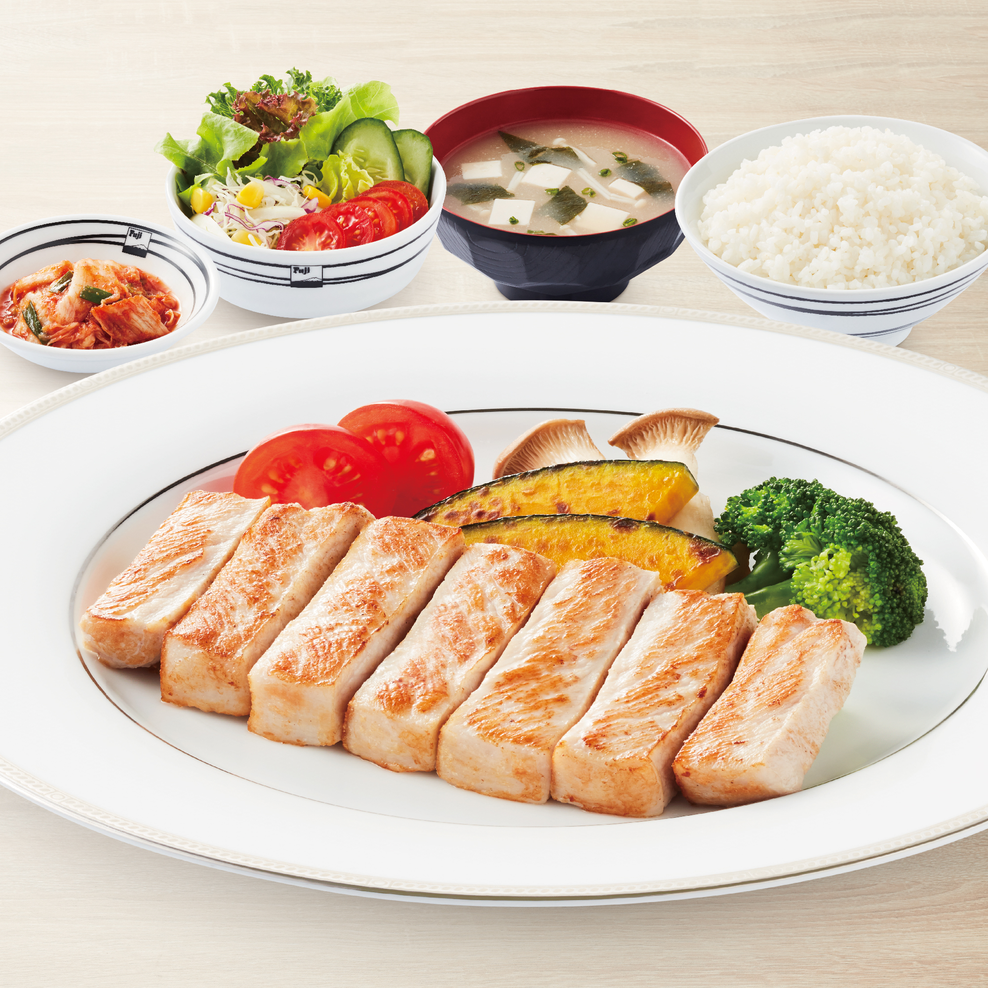 Kurobuta Steak Set