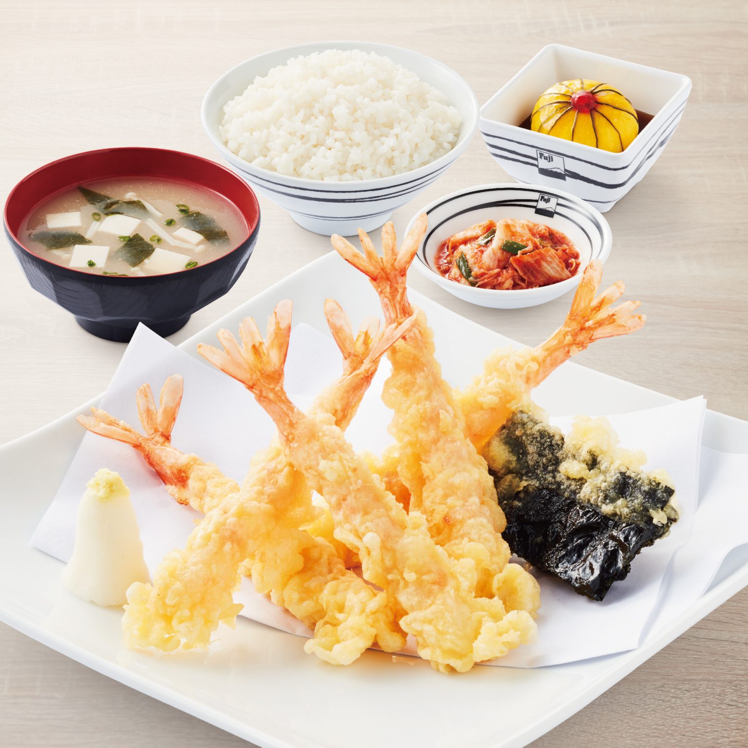 Ebi Tempura Set Fuji Japanese Restaurant