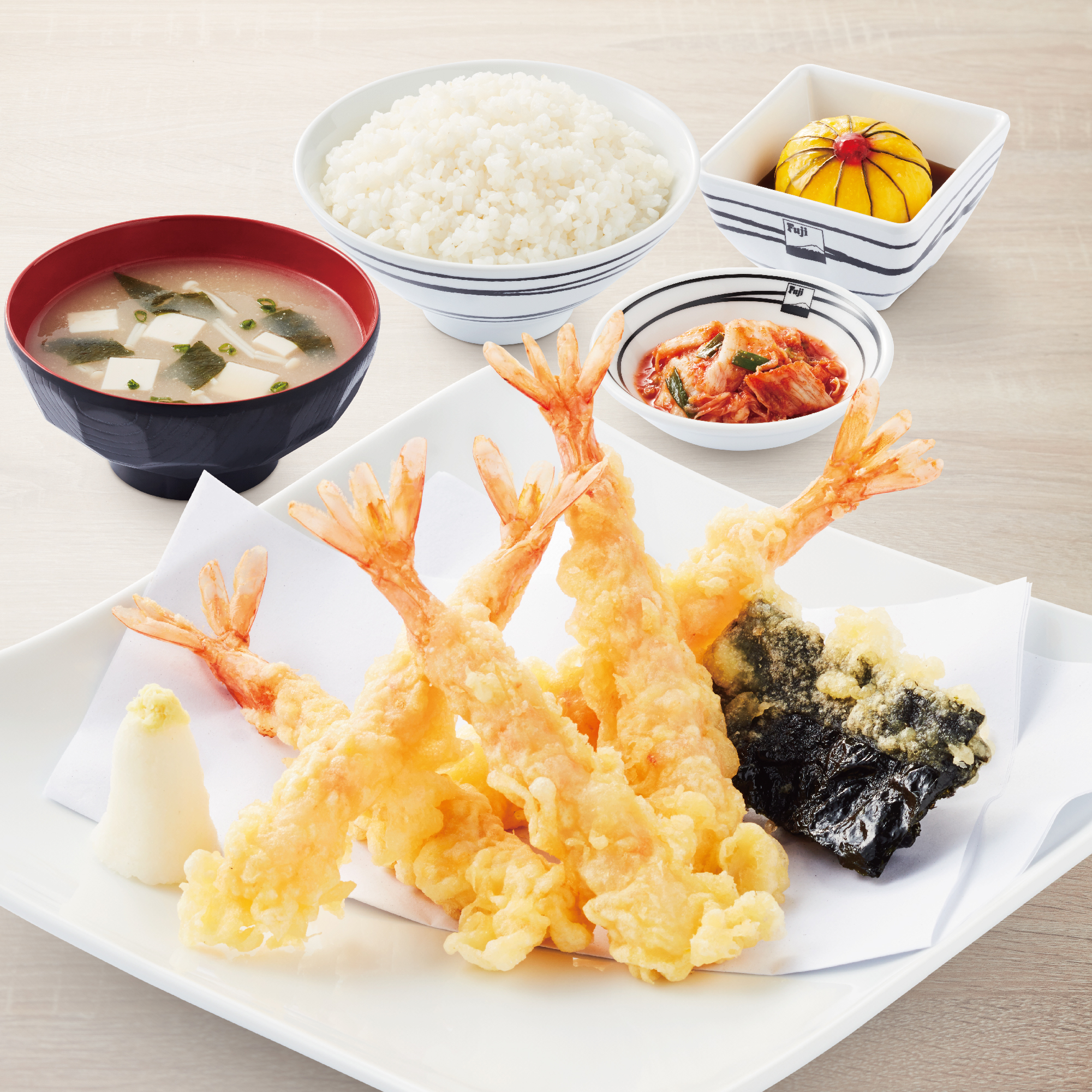 Ebi Tempura Set