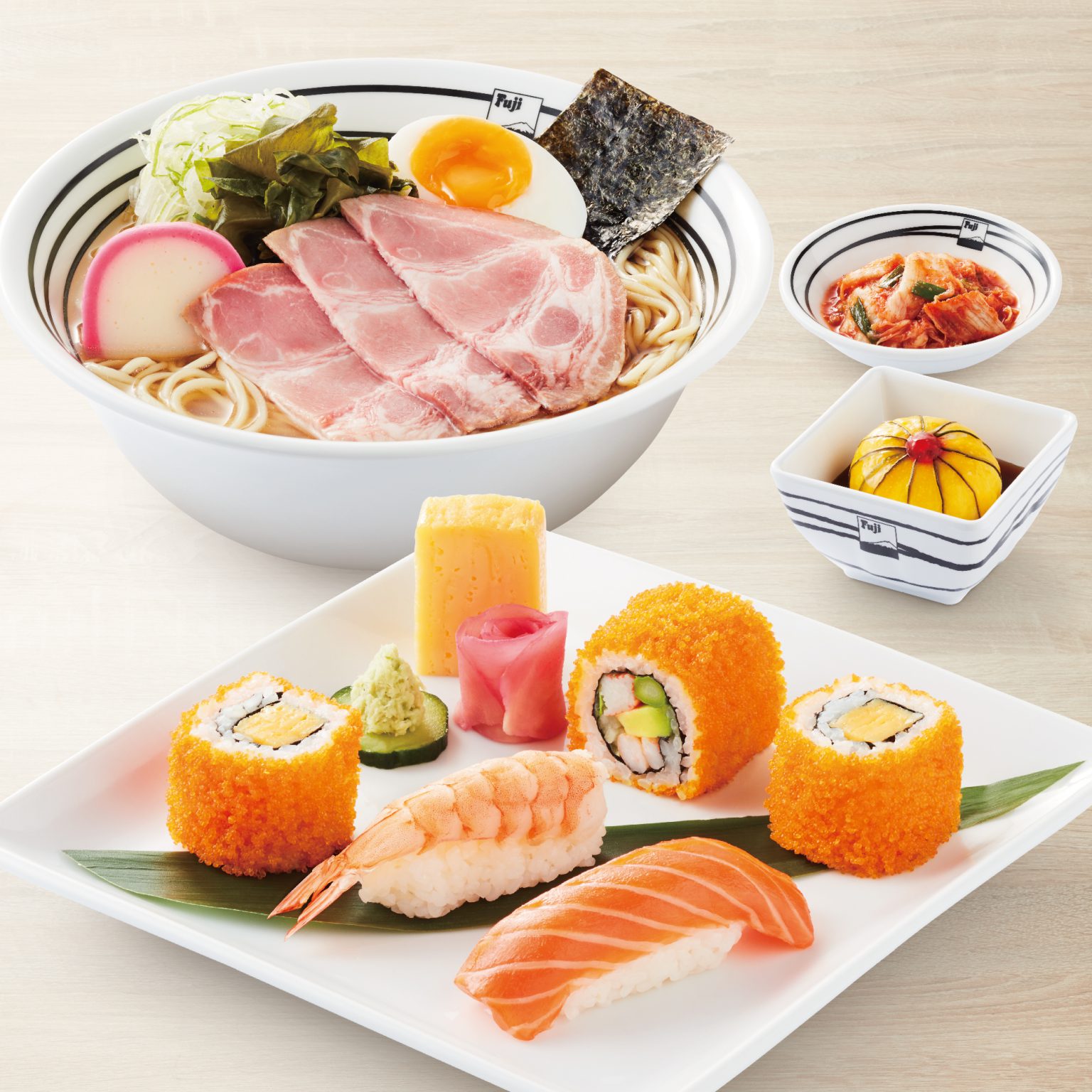 Ramen & Sushi Set Fuji Japanese Restaurant
