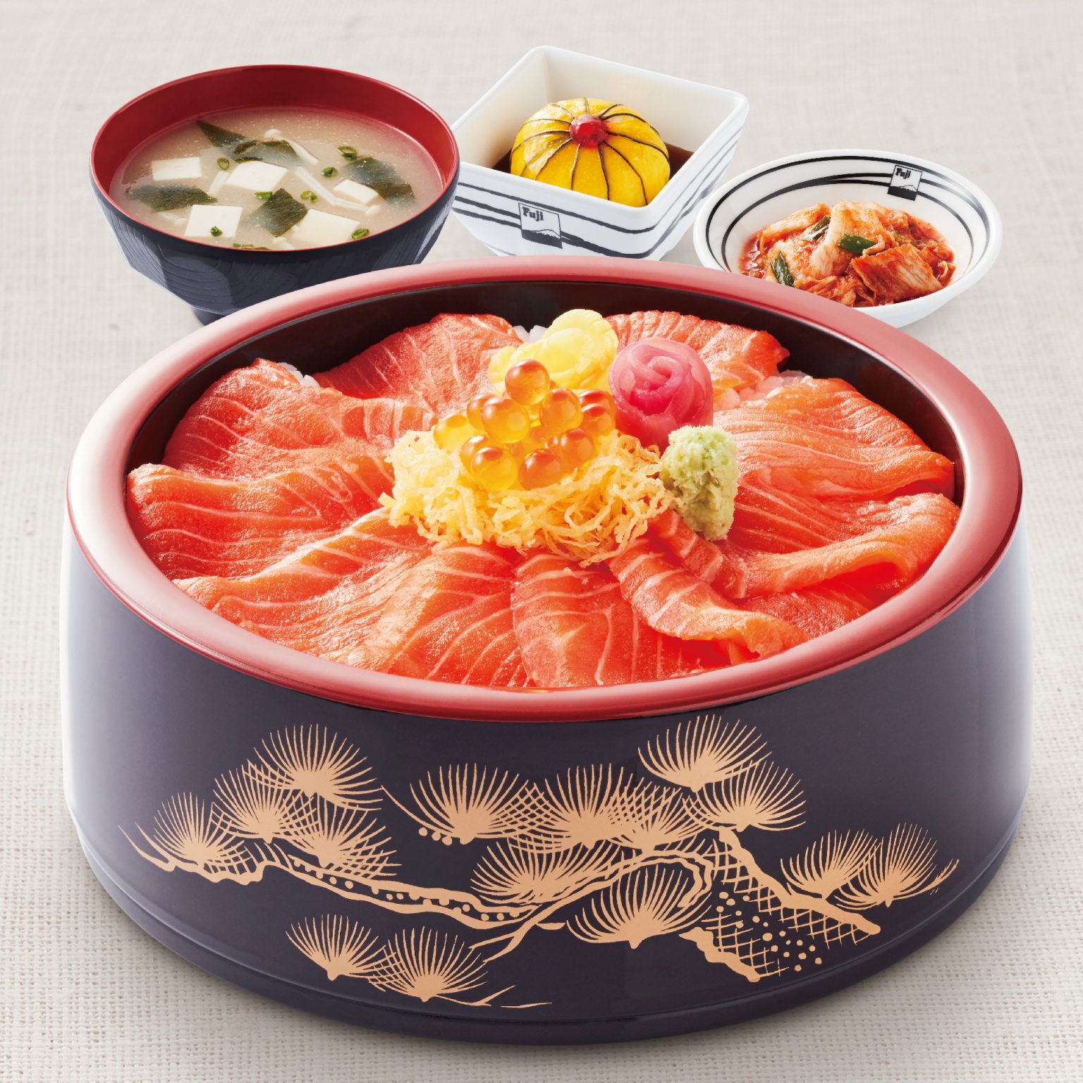 Salmon Tekka Don Set Fuji Japanese Restaurant