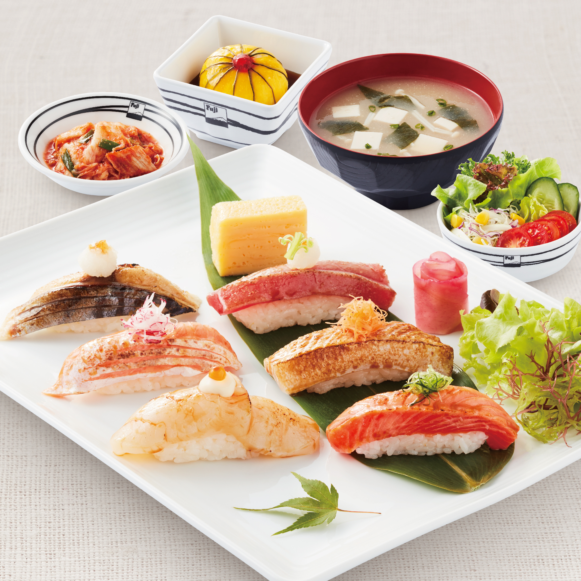 Aburi Nigiri Sushi Set