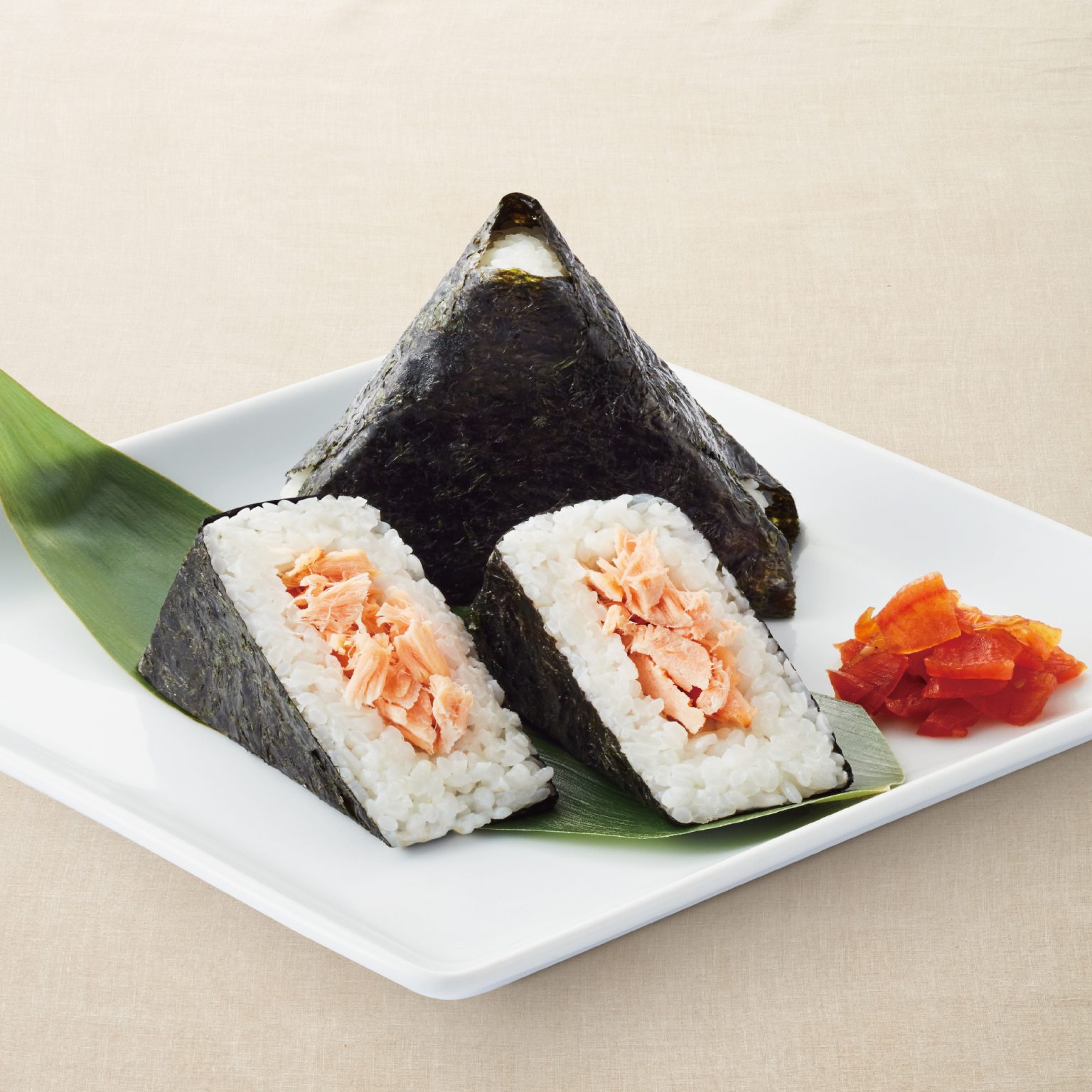 Salmon Onigiri (1 pc) Fuji Japanese Restaurant