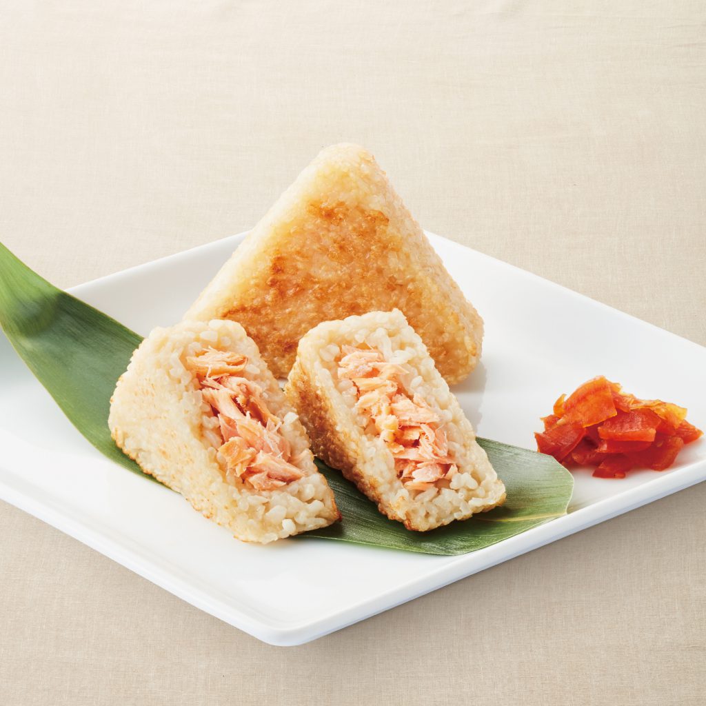 Yaki Salmon Onigiri (1 pc) Fuji Japanese Restaurant