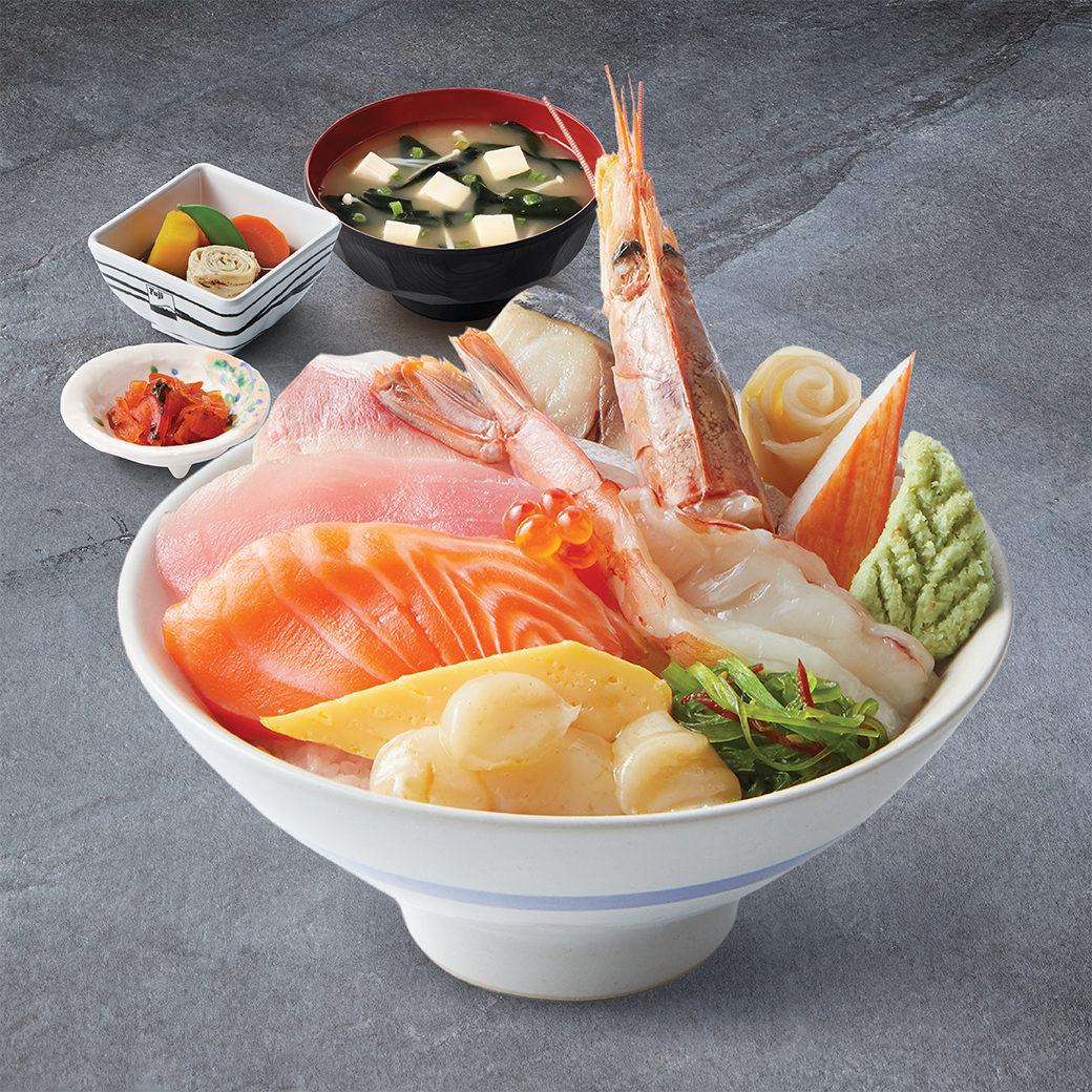 CHIRASHI SUSHI DON SET