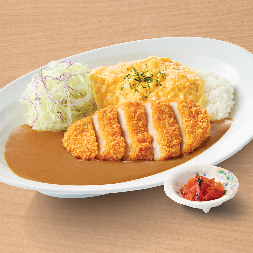 PORK CUTLET OMU CURRY