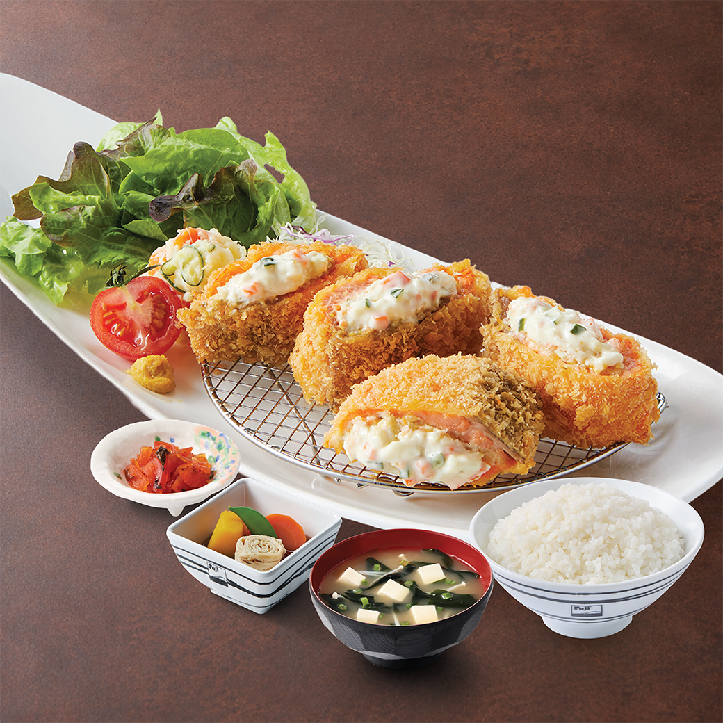 SALMON TARTAR SAUCE FRY SET
