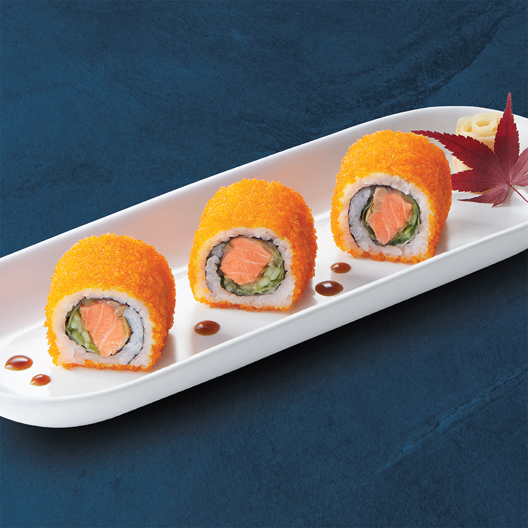 SALMON TERIYAKI ROLL