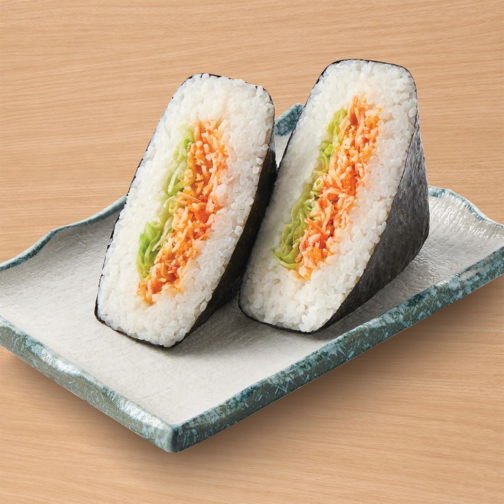 SPICY KANI KAMA SALAD ONIGIRI